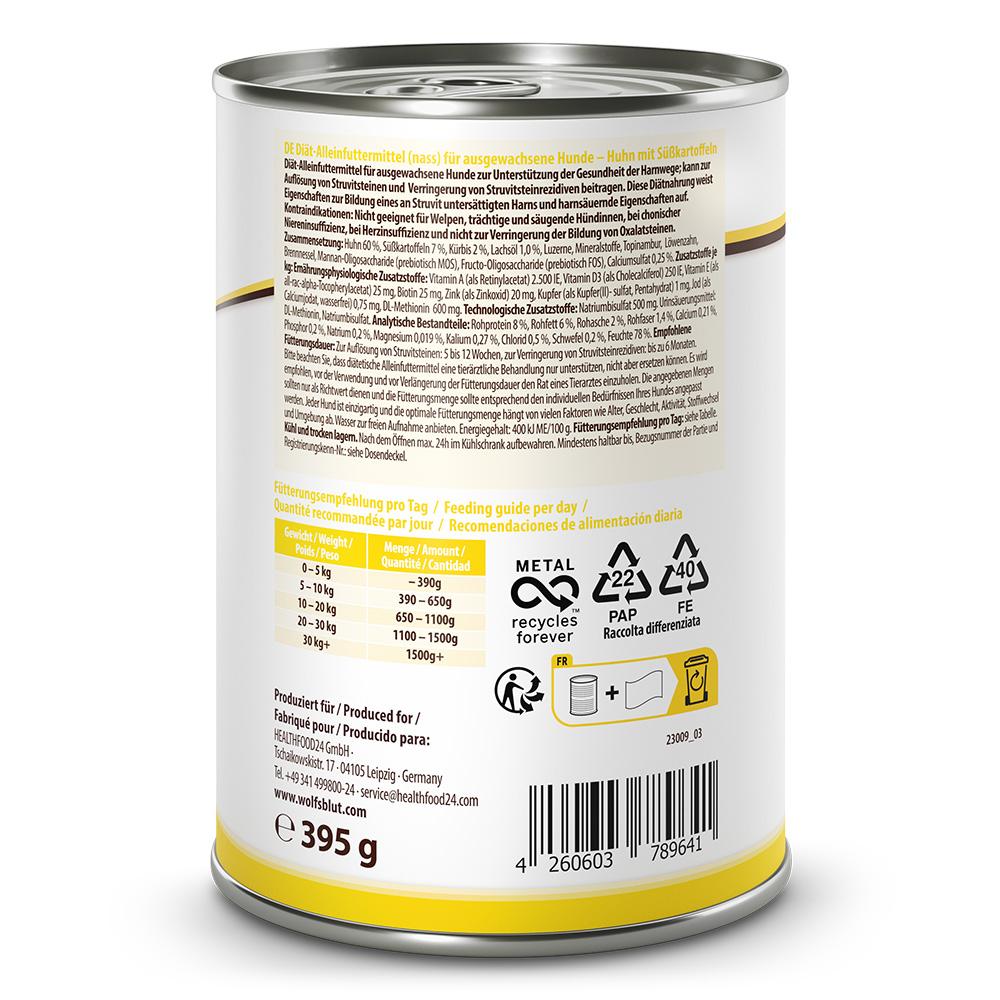 petspremium Wolfsblut Urinary VetLine Nassfutter 6 x 395 g Tiefpreis