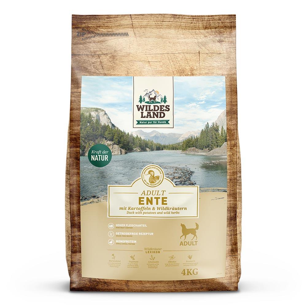 petspremium Wildes Land Ente mit Kartoffeln und Wildkräutern Classic Adult Trockenfutter 30 kg Sonderangebot der Fabrik