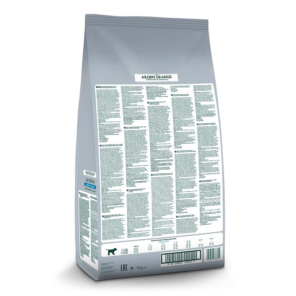 petspremium Arden Grange Puppy / Junior Ozeanischer Weißfisch & Kartoffel getreidefrei Sensitive Trockenfutter 12 kg Speichern exportieren