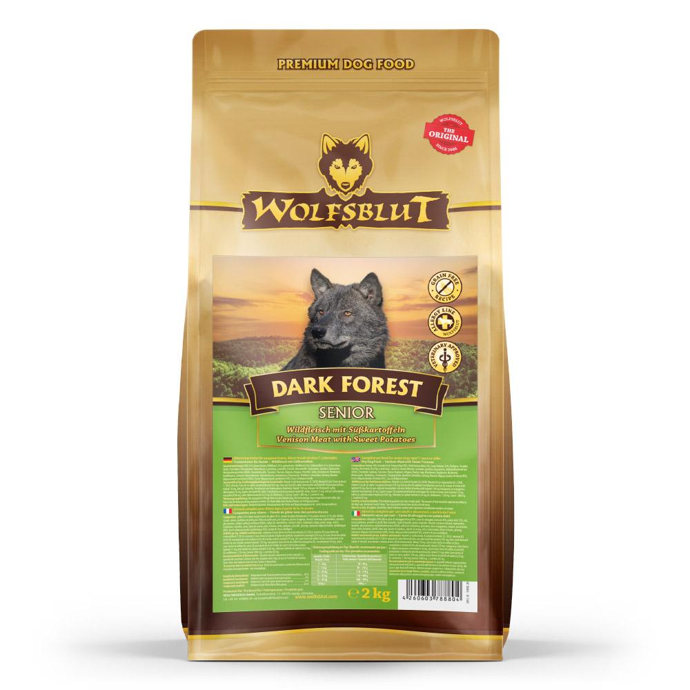 petspremium Wolfsblut Dark Forest - Wild und Süßkartoffel Senior Trockenfutter 2 kg Valentinstagsangebot