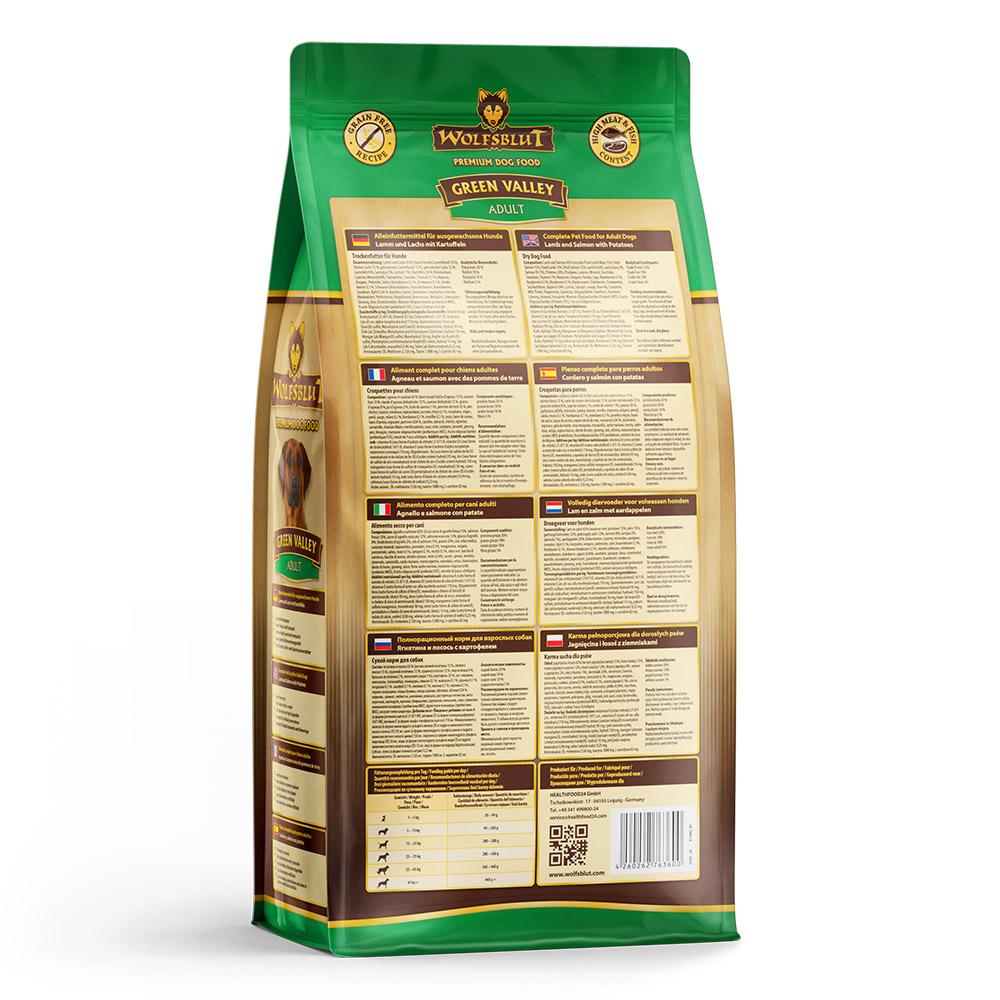 petspremium Wolfsblut Green Valley - Lamm und Lachs Adult Trockenfutter 3 x 2 kg Bis zu 65% Rabatt