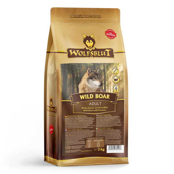 petspremium Wolfsblut Wild Boar - Wildschwein und Kartoffel Adult Trockenfutter 2 kg Speichern exportieren