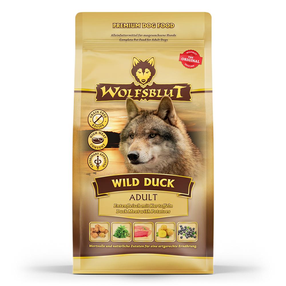 petspremium Wolfsblut Wild Duck - Ente und Kartoffel Adult Trockenfutter 500 g Schlussverkauf
