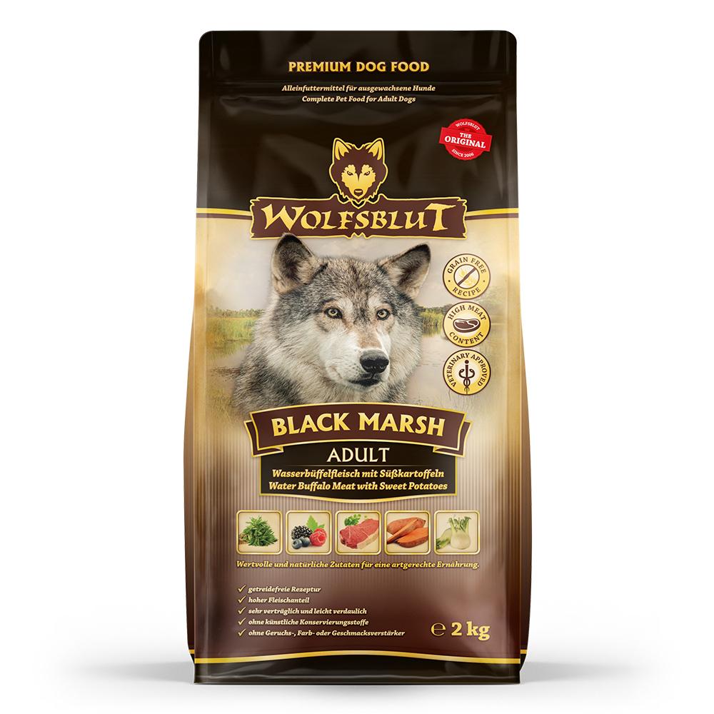 petspremium Wolfsblut Black Marsh - Wasserbüffel mit Süßkartoffel Adult Trockenfutter 2 kg Limitierter Zeitrabatt