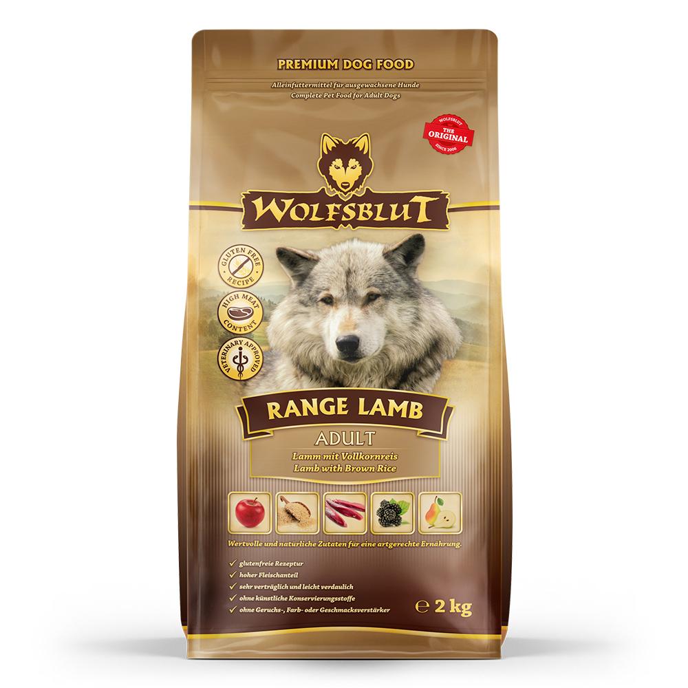 petspremium Wolfsblut Range Lamb - Lamm und Vollkornreis Adult Trockenfutter 2 kg Räumungsverkauf