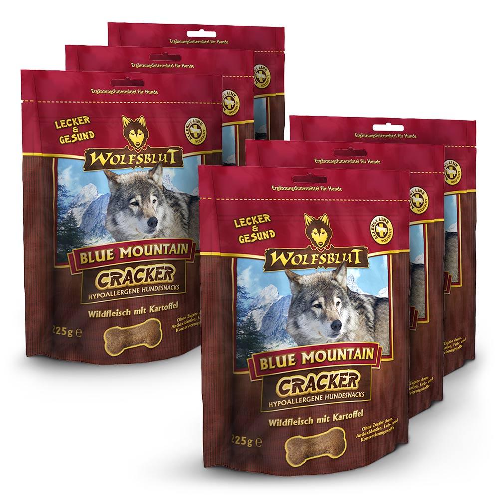 petspremium Wolfsblut Blue Mountain - Wildfleisch Cracker Snack 6 x 225 g Tägliche Deals