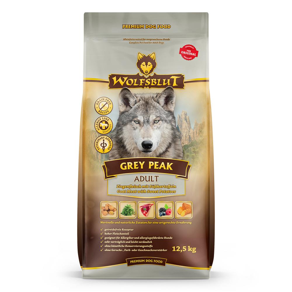 petspremium Wolfsblut Grey Peak - Ziegenfleisch und Süßkartoffel Adult Trockenfutter 12 5 kg Nur noch ein Tag übrig