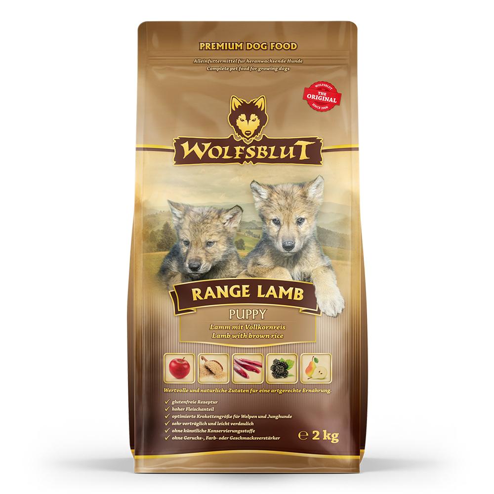 petspremium Wolfsblut Range Lamb - Lamm und Vollkornreis Puppy Trockenfutter 2 kg Begrenztes Angebot
