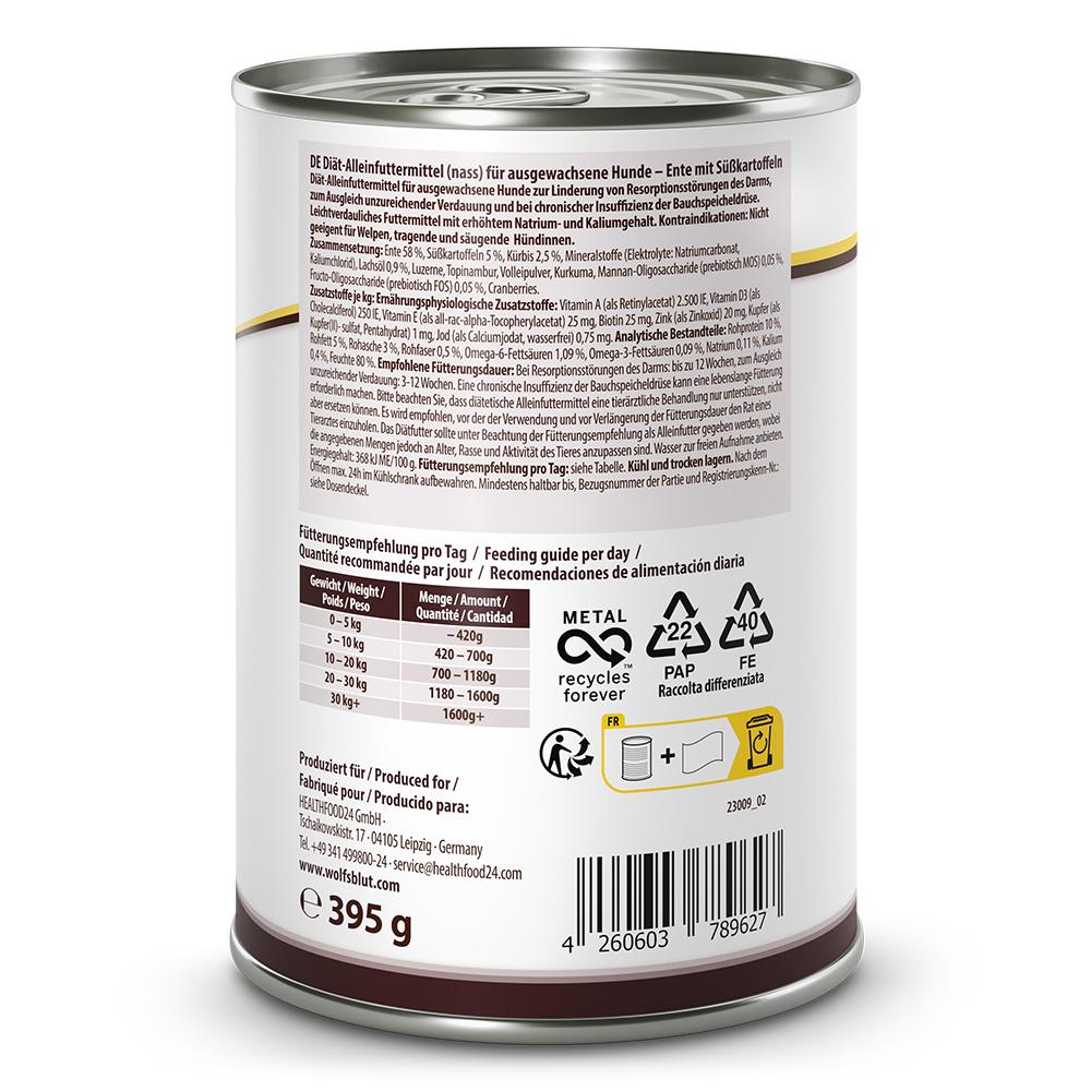 petspremium Wolfsblut Gastrointestinal VetLine Nassfutter 6 x 395 g Preisnachlass