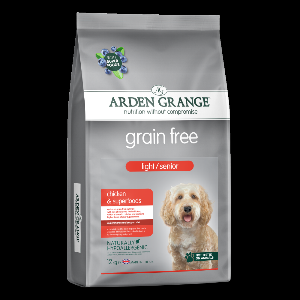 petspremium Arden Grange Light/Senior Huhn & Superfoods Grainfree Trockenfutter 12 kg Osterangebot