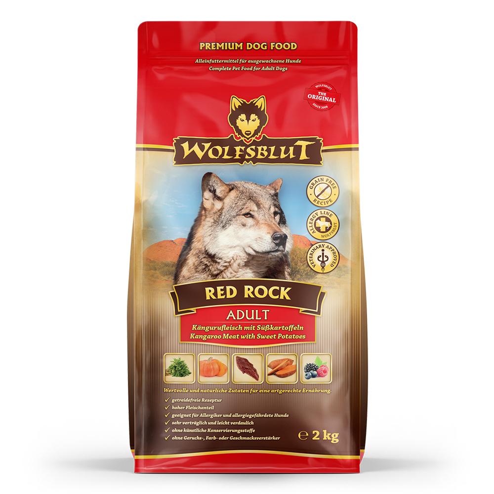 petspremium Wolfsblut Red Rock - Kängurufleisch und Süßkartoffeln Adult Trockenfutter 3 x 2 kg Zeitbegrenzte Promotion