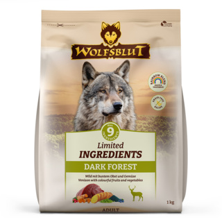 petspremium Wolfsblut Limited Ingredients Dark Forest - Wild und Süßkartoffel Adult Trockenfutter 1 kg Günstiger Verkauf