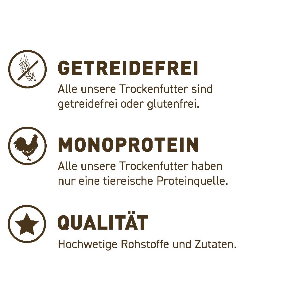 petspremium Wildes Land Huhn mit Kürbis & Zucchini BIO Adult Nassfutter 6 x 400 g Große Rabatte