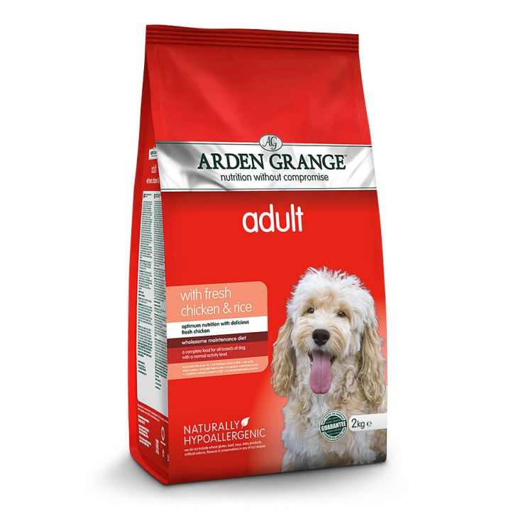 petspremium Arden Grange Adult mit frischem Huhn & Reis Adult Trockenfutter 4 x 2 kg