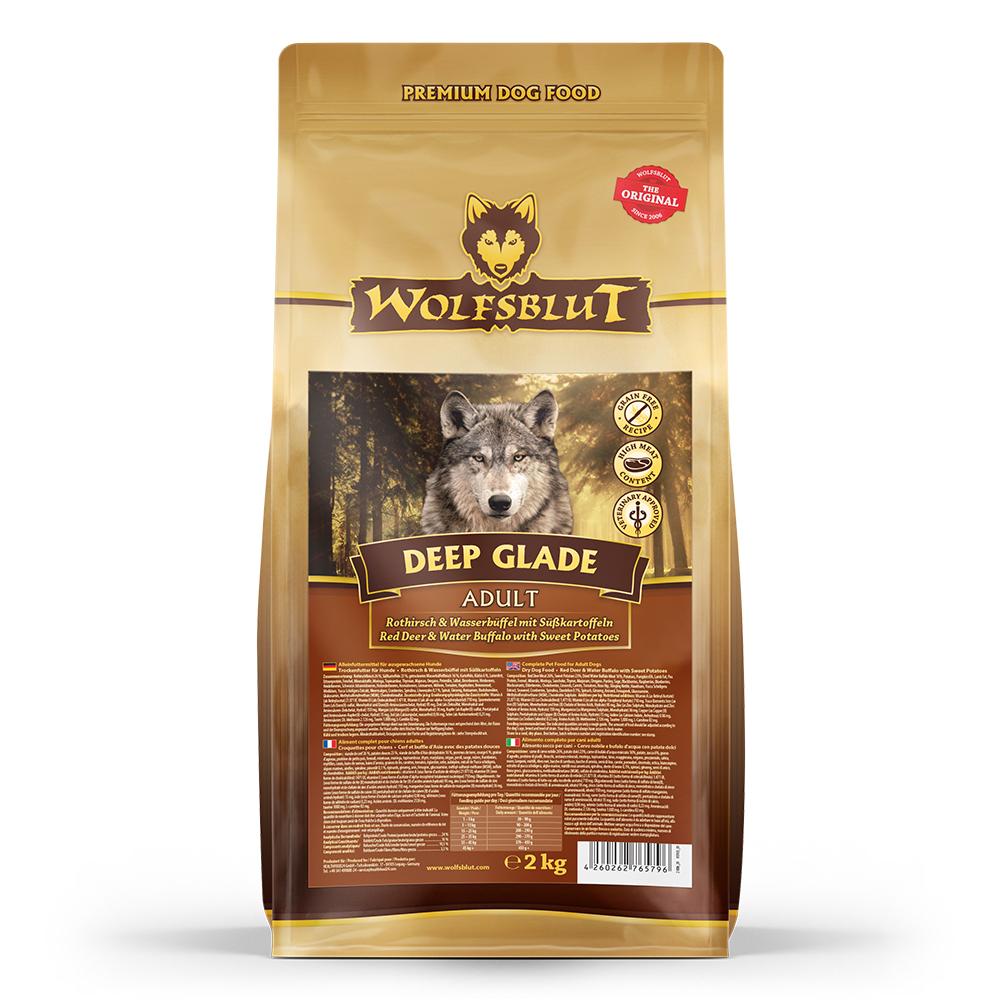 petspremium Wolfsblut Deep Glade - Rothirsch und Wasserbüffel Adult Trockenfutter 2 kg Rabatte dieses Monats