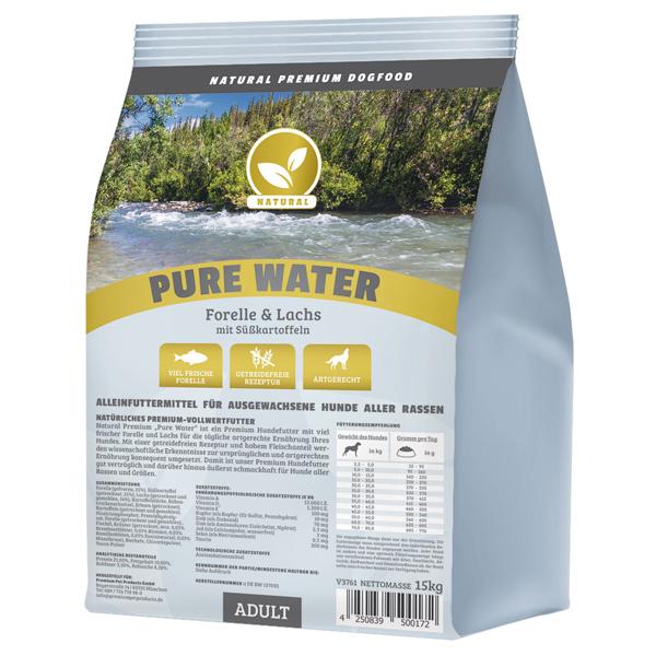 petspremium Natural Pure Water Trockenfutter 1 kg Rabatt