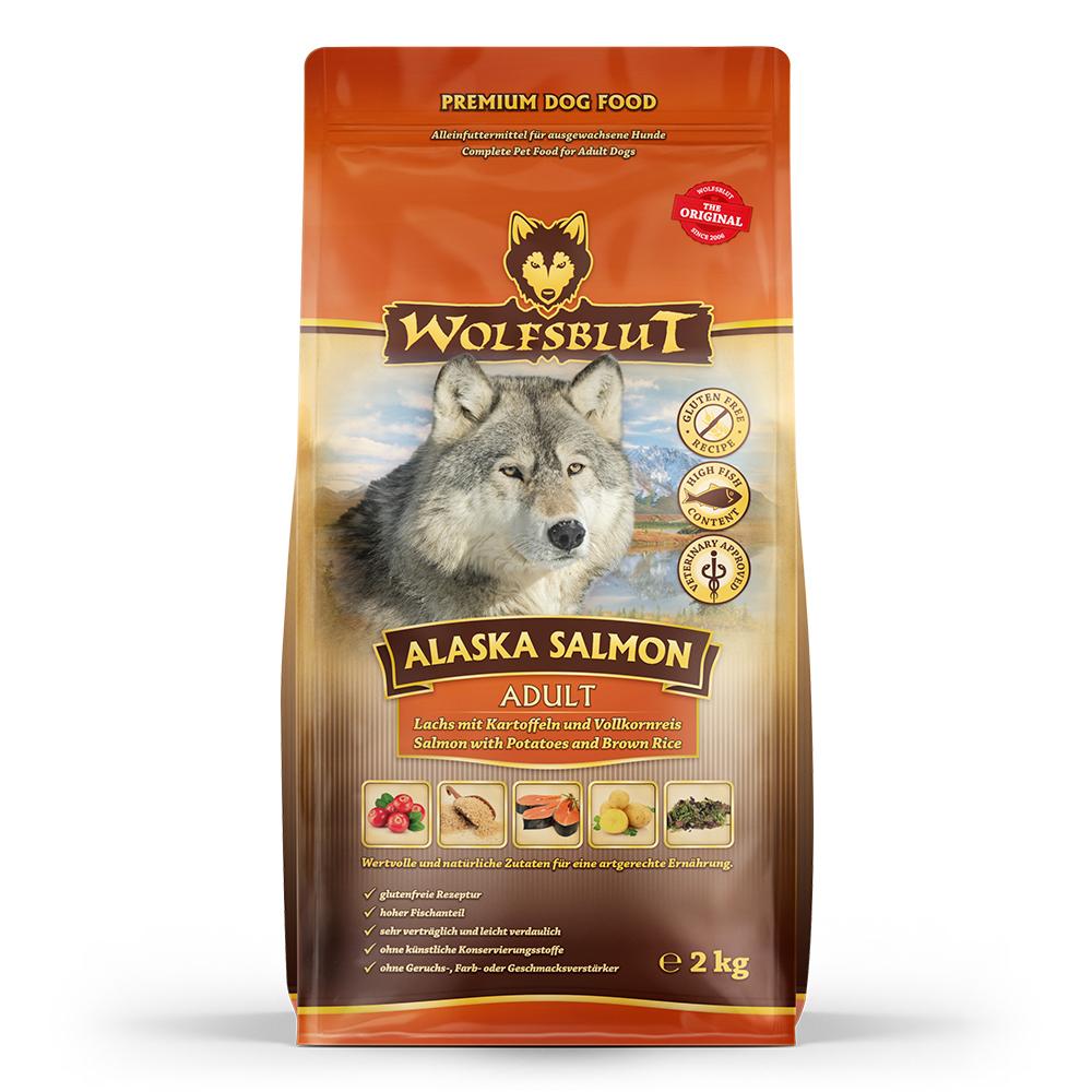 petspremium Wolfsblut Alaska Salmon - Lachs und Kartoffeln Adult Trockenfutter 2 kg Saisonschlussverkauf
