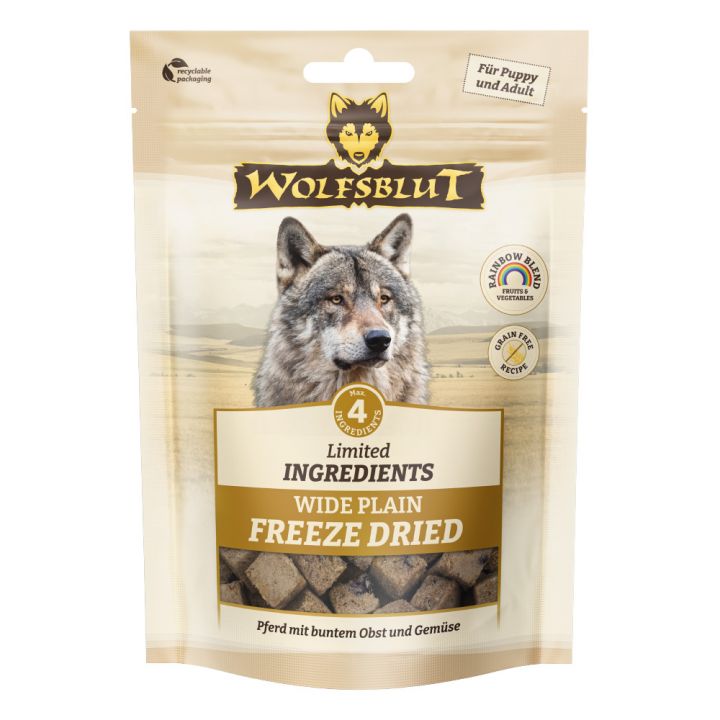 petspremium Wolfsblut Limited INGREDIENTS Wide Plain 40 g Fabrikpreis