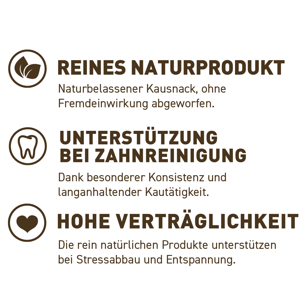 petspremium Wildes Land Hirschgeweih Halb Geweihsnack Snack M Großer Ausverkauf