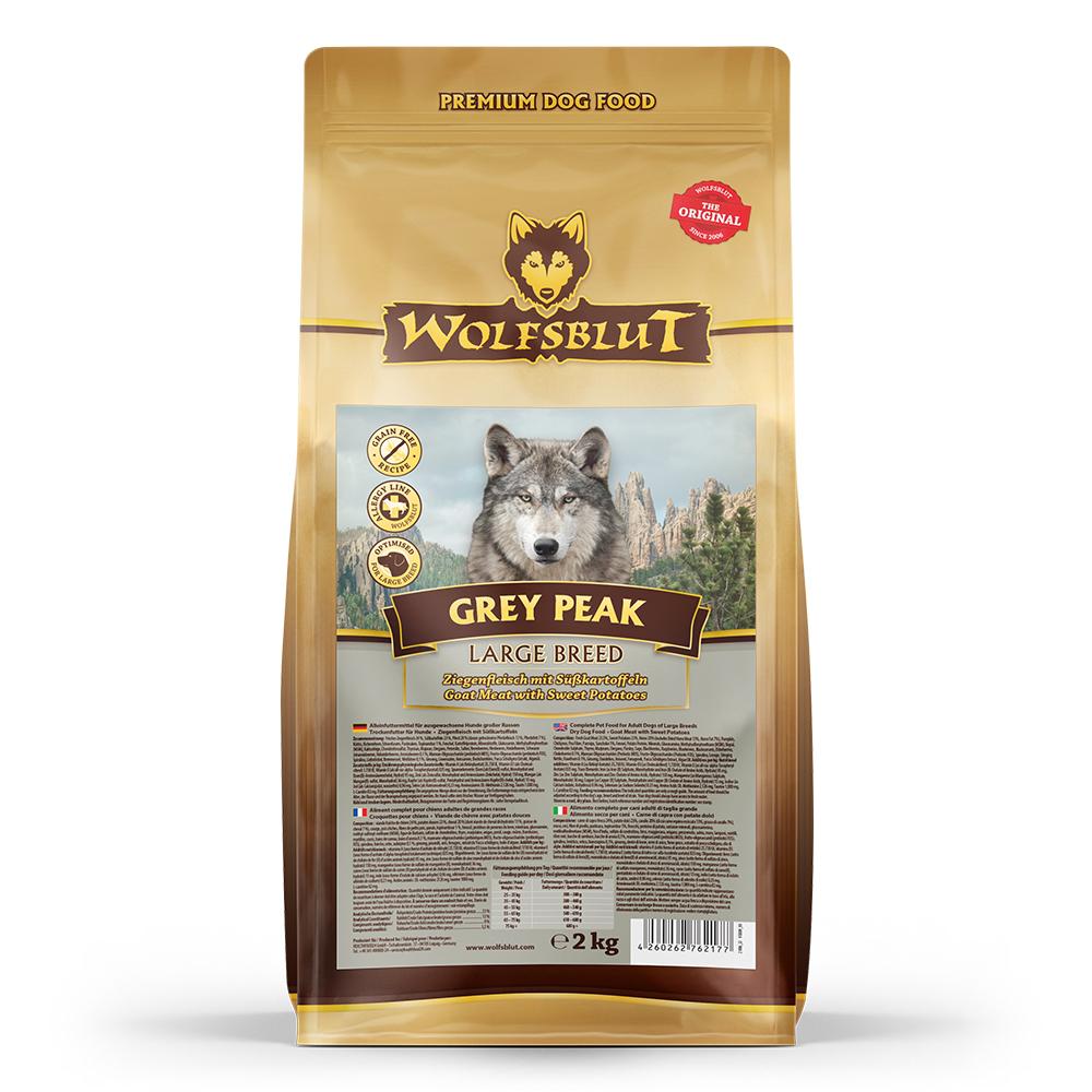 petspremium Wolfsblut Grey Peak - Ziegenfleisch und Süßkartoffel Large Breed Trockenfutter 2 kg Flash Sale