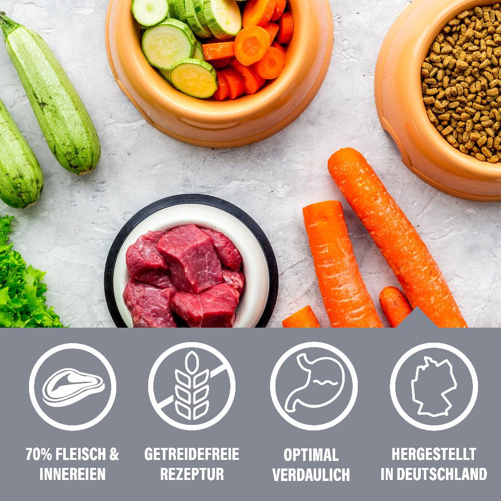 petspremium daily choice mit Geflügelherzen Nassfutter 6 x 400 g Online Shopping