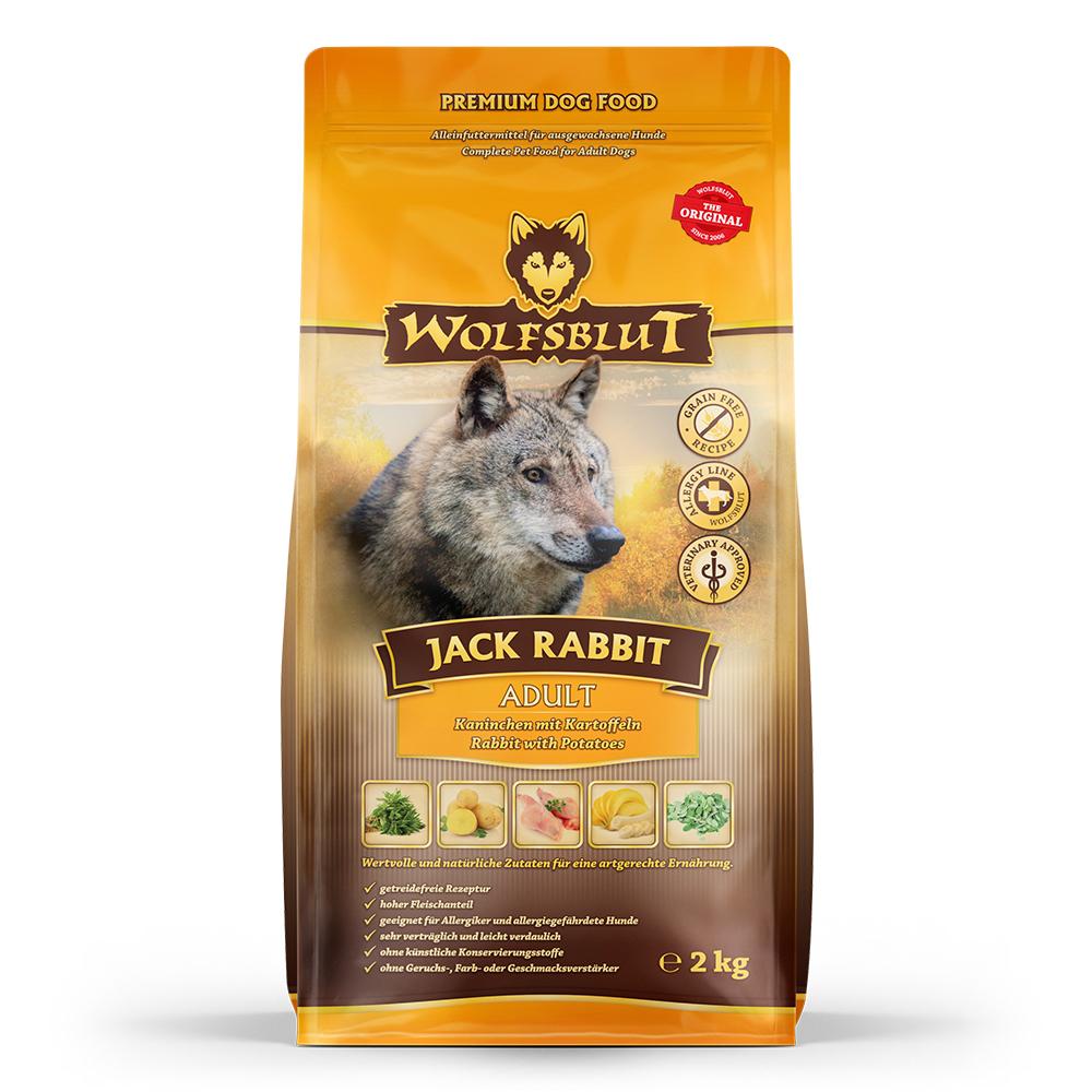 petspremium Wolfsblut Jack Rabbit - Kaninchen mit Kartoffeln Adult Trockenfutter 2 kg Lagerräumung