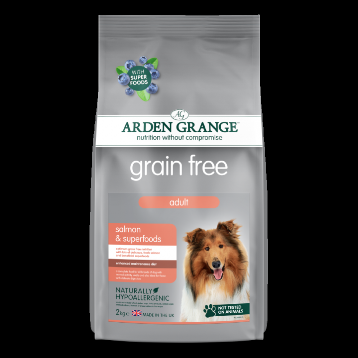 petspremium Arden Grange Adult Lachs & Superfoods Grainfree Trockenfutter 2 kg Letzte 2 Tage