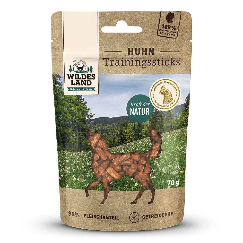 petspremium Wildes Land Huhn Trainingssticks Snack 70 g Zeitbegrenzte Promotion