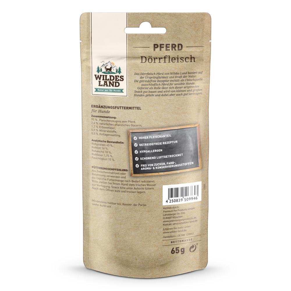 petspremium Wildes Land Pferd Dörrfleisch Snack 3 Stück Online Shopping