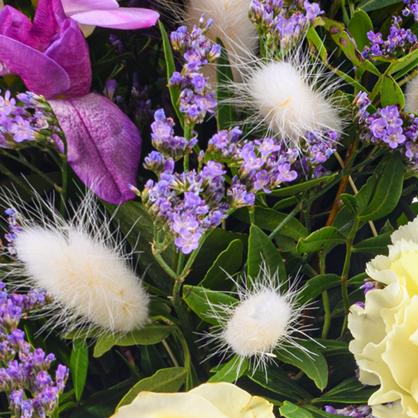 floraprima Blumenstrauß Landleben mit Vase & Ferrero Giotto 3er Online Outlet