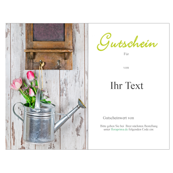 floraprima Gutschein Blumen Neutral