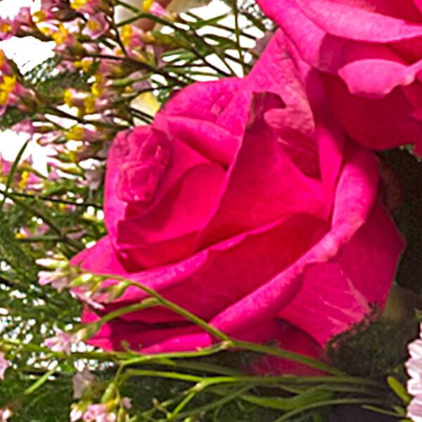 floraprima Trauerkranz mit rosa Lilien Exklusivangebot