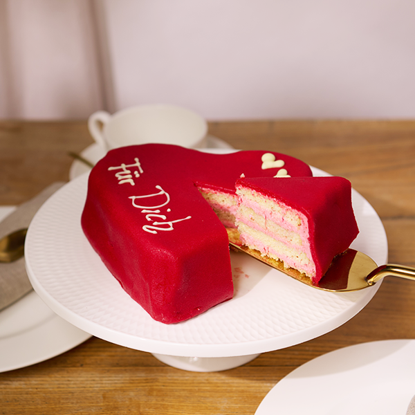 floraprima Konditoren Herztorte „Für Dich“ Schlussverkauf