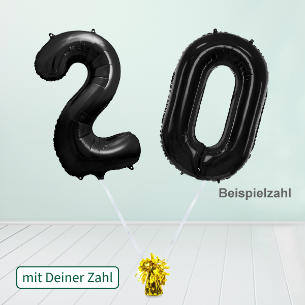 floraprima Heliumballon-Geschenk XXL-Zahlen Blitzverkäufe