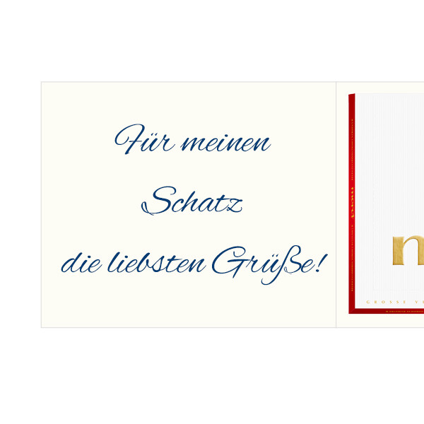 floraprima Persönliche Grußkarte mit Merci: Lieblingsmoment (250 g) Sonderangebot