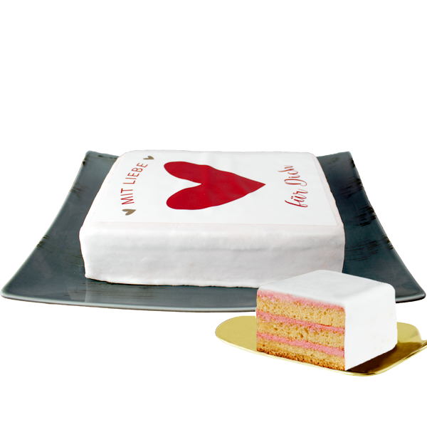 floraprima Biskuittorte „Mit Liebe für Dich“ Online Shopping