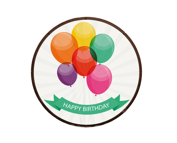 floraprima Dessert-Motiv-Torte „Happy Birthday“ Discount Store für neue Produkte