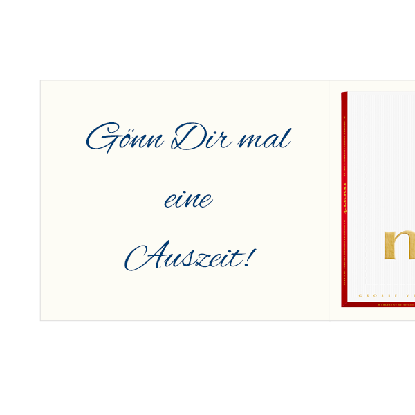 floraprima Persönliche Grußkarte mit Merci: Leuchtturm (250 g)