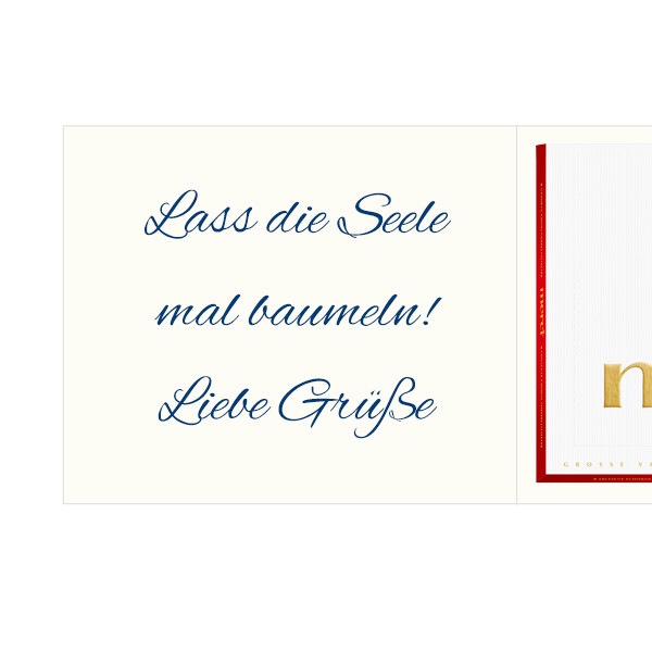 floraprima Persönliche Grußkarte mit Merci: „Kleine Auszeit für Dich“ (250 g) Black Friday Preise