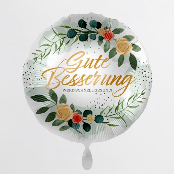 floraprima Heliumballon-Geschenk „Gute Besserung “ Fabrik Onlineshop