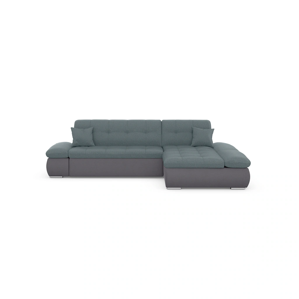DOMO collection Ecksofa »Moric B/T/H 300/172/80 cm auch in Cord L-Form« XXL-Format wahlweise auch mit Bettfunktion und Armverstellung kaufen Begrenzt auf 3 Tage