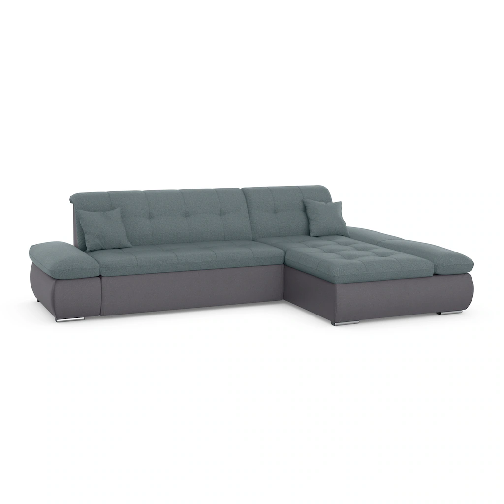 DOMO collection Ecksofa »Moric B/T/H 300/172/80 cm auch in Cord L-Form« XXL-Format wahlweise auch mit Bettfunktion und Armverstellung kaufen Begrenzt auf 3 Tage