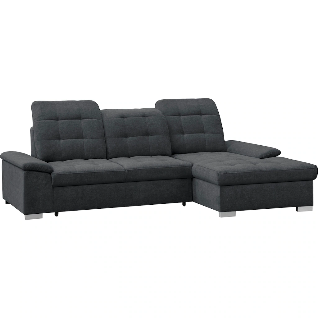 WERK2 Ecksofa Carmen Sofa Eckcouch mit Schlaffunktion Bettkasten und Sitztiefenverstellung kaufen Sonderangebot