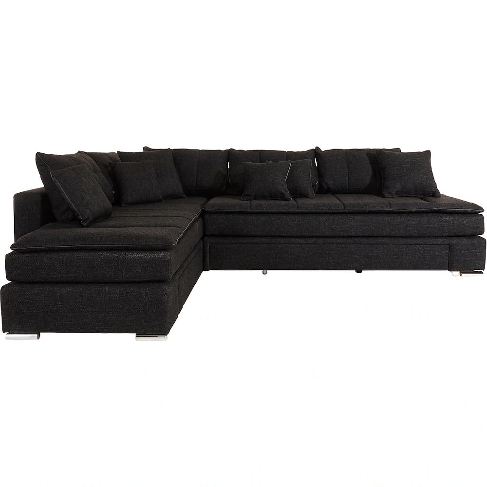 INOSIGN Ecksofa »Night & Day L-Form mit Dauer-Schlaffunktion ohne Armlehnen« mit Boxspring-Bettfunktion 180x200 cm und Bettkasten Dauerschläfer Weihnachtsangebot