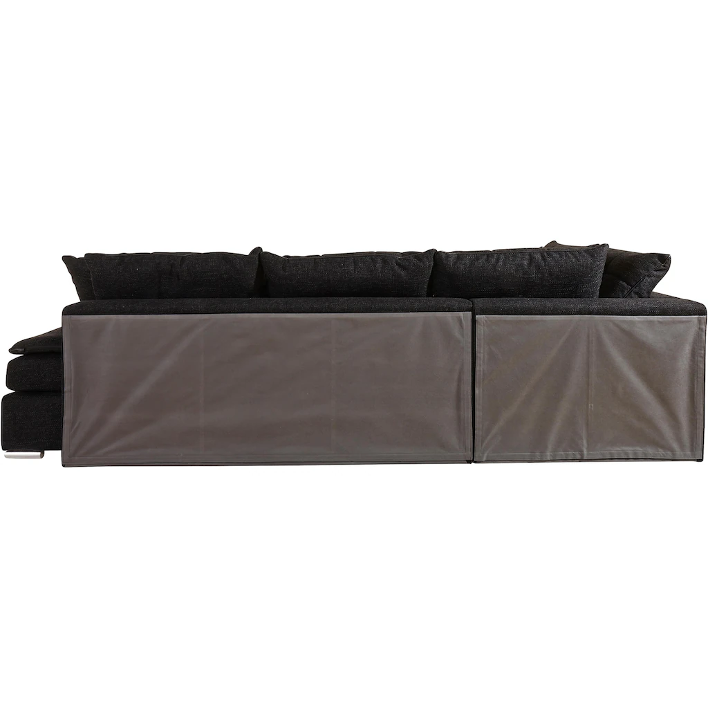 INOSIGN Ecksofa »Night & Day L-Form mit Dauer-Schlaffunktion ohne Armlehnen« mit Boxspring-Bettfunktion 180x200 cm und Bettkasten Dauerschläfer Weihnachtsangebot