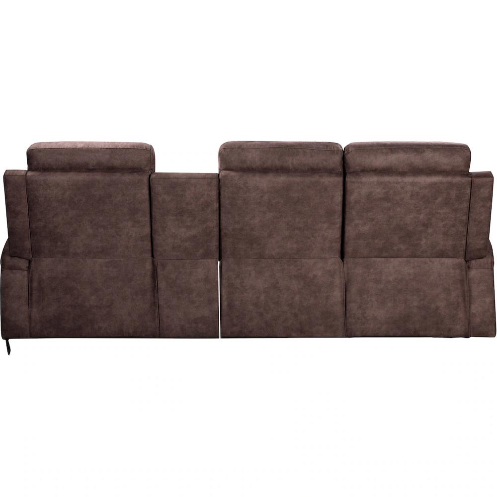 Home affaire Ecksofa »Napori Multimediasofa 3er Kinosessel XXL L-Form « Kinosofa mit Relaxfunktion Getränkehalter Staufach und Staukasten kaufen Blitzangebot