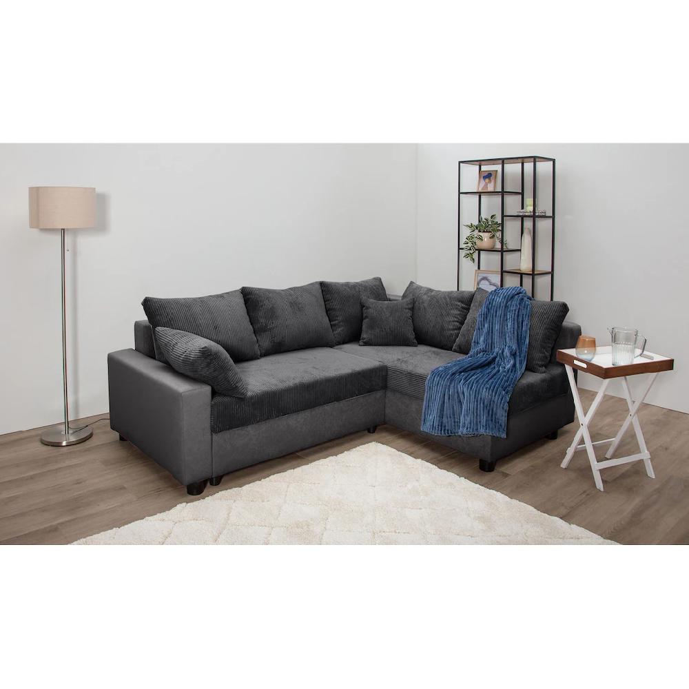 COLLECTION AB Ecksofa »30 Jahre Jubiläums-Modell Parma L-Form« mit Schlaffunktion und Bettkasten inklusive Kissen Bonnellfederkern kaufen Neuheiten
