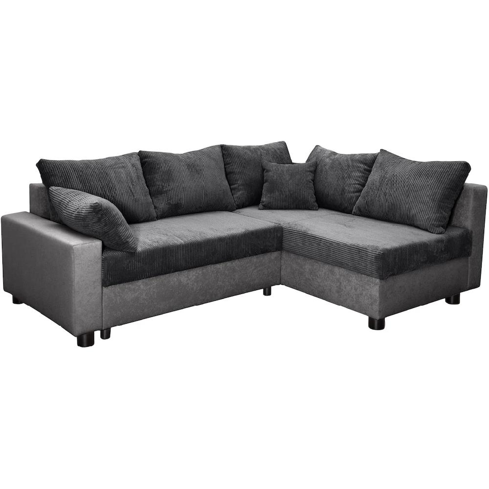 COLLECTION AB Ecksofa »30 Jahre Jubiläums-Modell Parma L-Form« mit Schlaffunktion und Bettkasten inklusive Kissen Bonnellfederkern kaufen Neuheiten