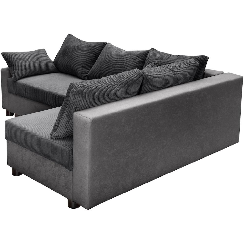 COLLECTION AB Ecksofa »30 Jahre Jubiläums-Modell Parma L-Form« mit Schlaffunktion und Bettkasten inklusive Kissen Bonnellfederkern kaufen Neuheiten