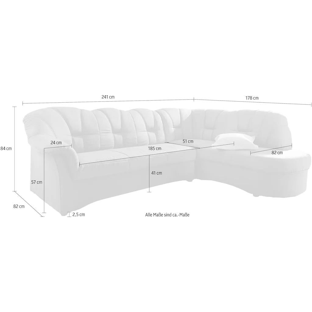 DOMO collection Ecksofa mit Bettfunktion online kaufen Saisonale Angebote